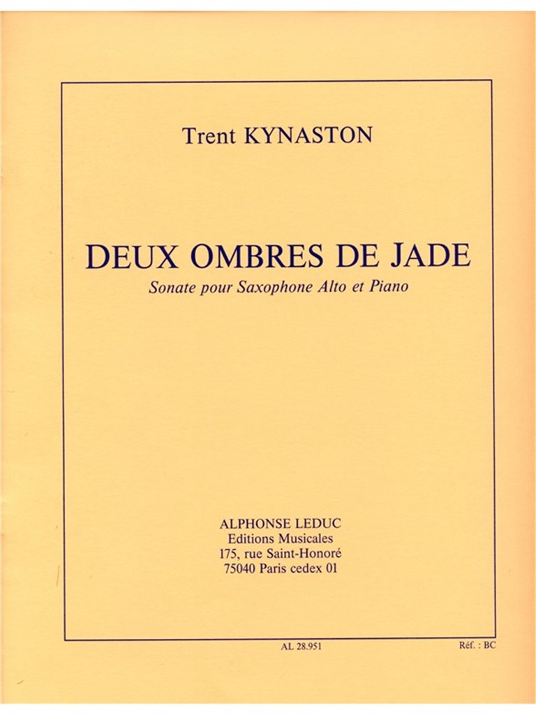2 Ombres De Jade -Sonate
